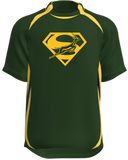 Superbok Unisex short sleeve green tee -  personalisable