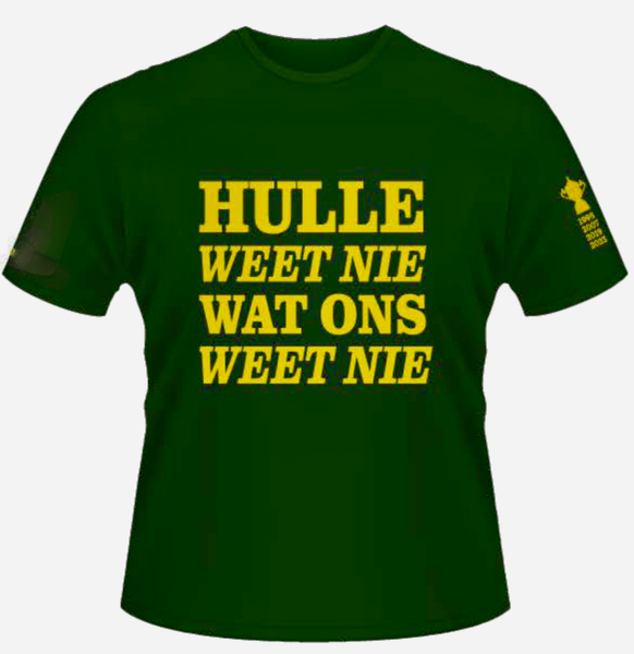 Hulle weet nie wat ons weet nie shirt