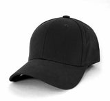 Black heavy brushed cotton cap with embossed Saffa logo